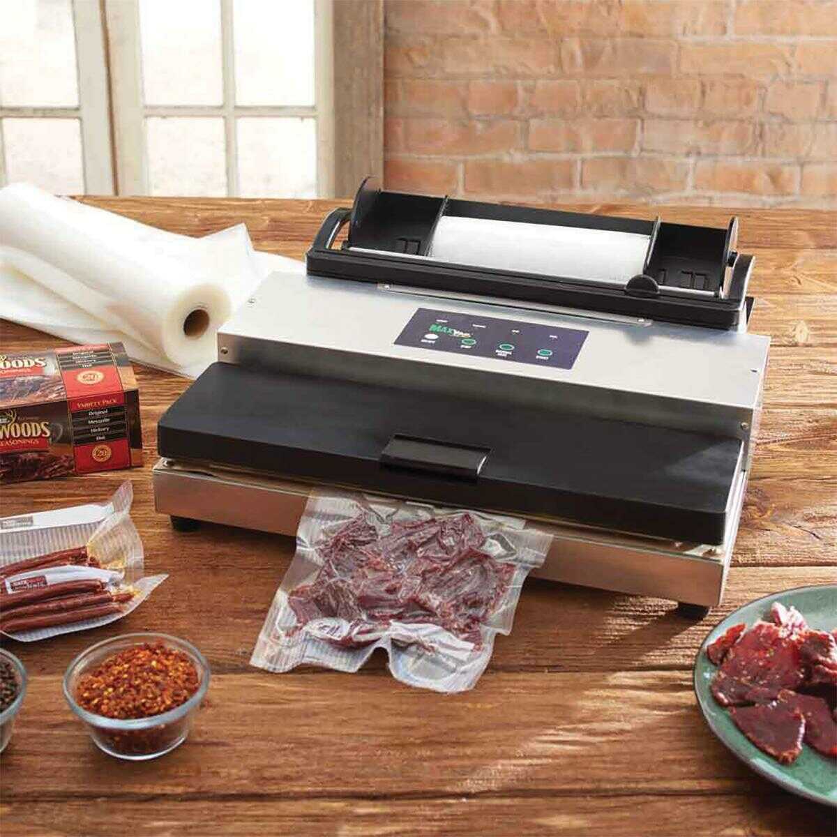 Lem Products MaxVac 500 Vacuum Sealer w/Bag Holder & Cutter