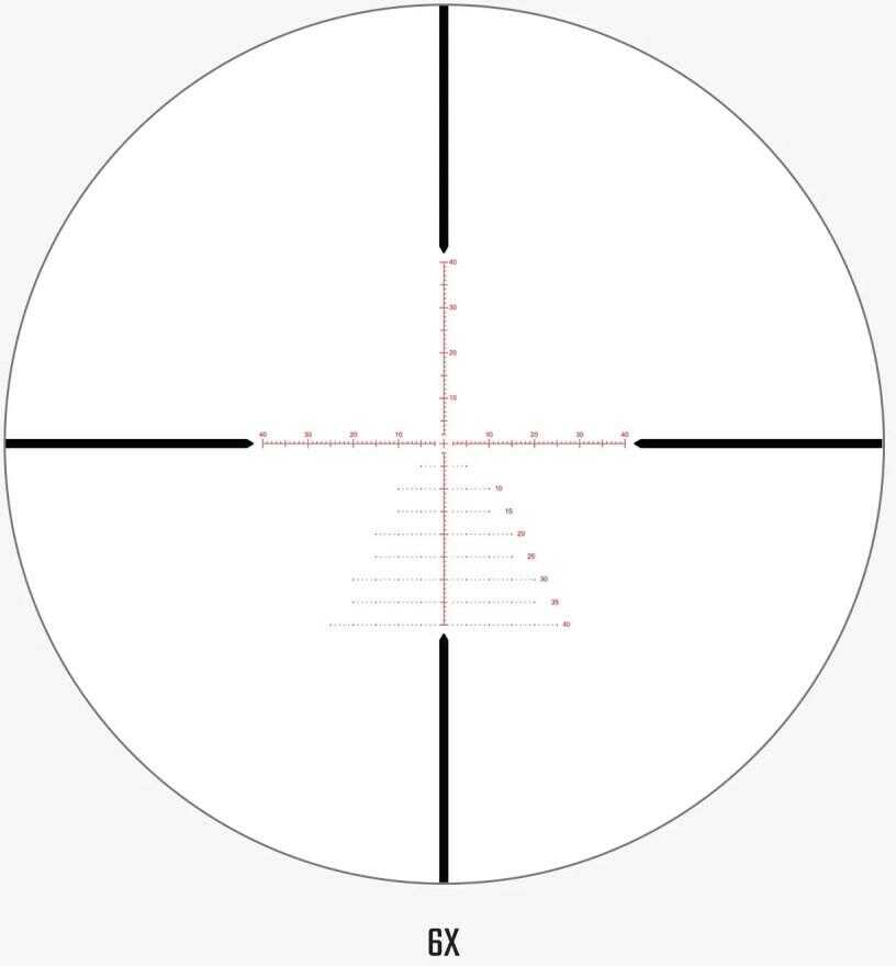 ARGOS BTR Gen2 6-24X50MM FFP ILLUMINATED Rifle Scope