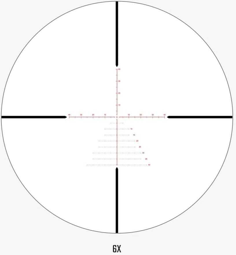 ARGOS BTR Gen2 6-24X50MM FFP ILLUMINATED Rifle Scope