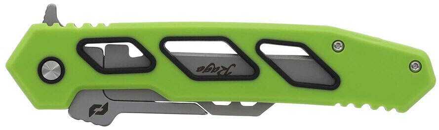 Schrade Isolate Enrage 7 Folding Knife 2-3/5" Replaceable Blade Green