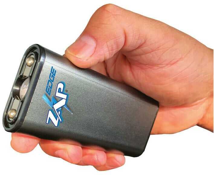 PSP Zap Edge Stun Gun Gunmetal 950,000 Volt W/ USB Charger