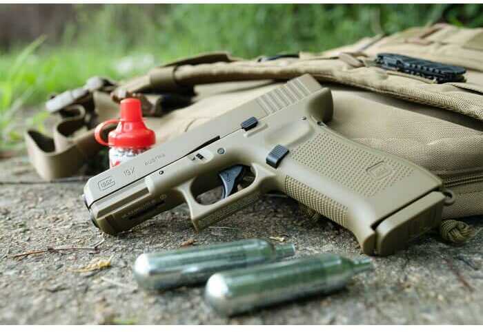 Umarex Glock 19X Gen5 Blowback .177 BB Gun Tan