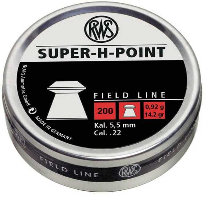 Umarex RWS Super H Point Pellets .22 Cal 300/ct
