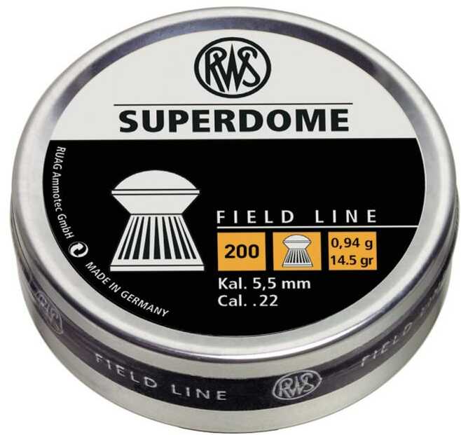 Umarex RWS Superdome Airgun Pellets .22 Cal 200/ct
