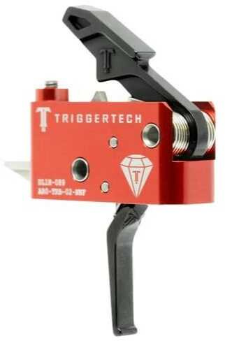 TriggerTech 1.5-4.0LB Pull Weight Fits AR-15 Diamond Flat Right Hand Adjustable Black Finish Includes