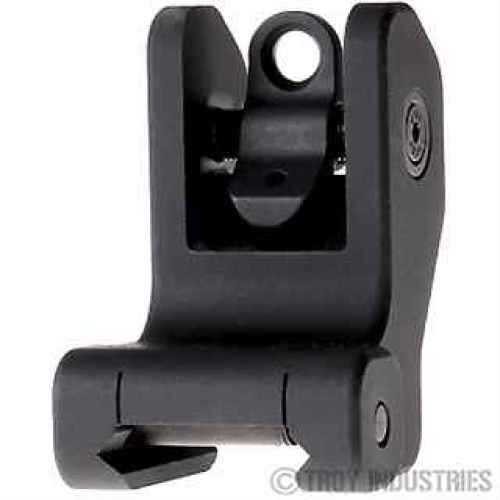 AR-15 Troy Black Rear Fixed Battle Sight Md: FRSR0BT00