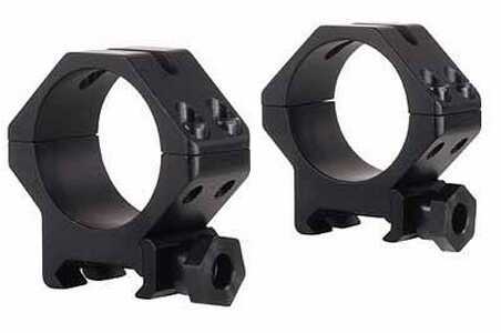 Weaver Mounts 48366 Four Hole Skeleton 30mm High Black Matte