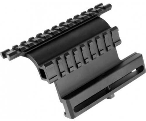 Aim Sports MK007 Dual Rail Side Mount Base For AK47 Picatinny Style Aluminum Black Anodized