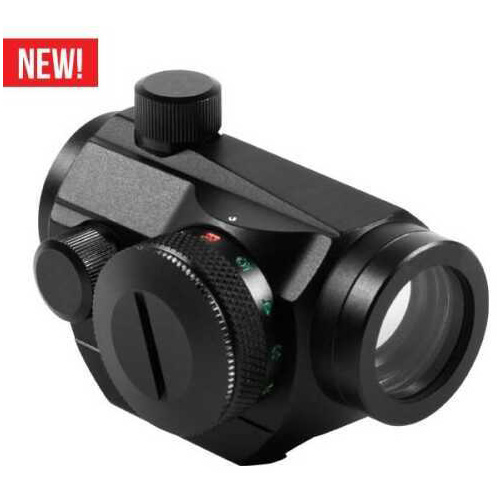 Aim Sports RTDT125 Micro Dot 1x 20mm 4 MOA Dual Illuminated Red/Green Dot CR2032 Lithium Black