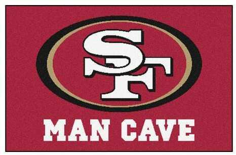 Fanmats Man Cave Starter Nfl - San Francisco 49ers