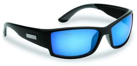 Flying Fisherman Sunglasses Polaroid-Razor Blk Smk/Blue Mi Model: 7717BSB