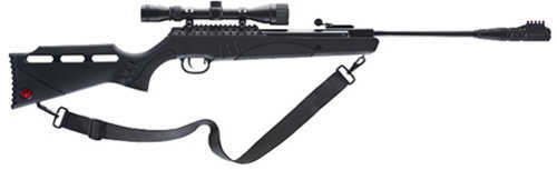 RWS/Umarex Targis Hunter Max Air Rifle .22 Pellet 800 Feet Per Second Black w/3-9X32 Scope Nucleus Rail Single Shot Sile