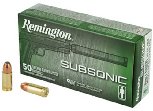 9mm Luger 147 Grain FMJ 50 Rounds Remington Ammunition