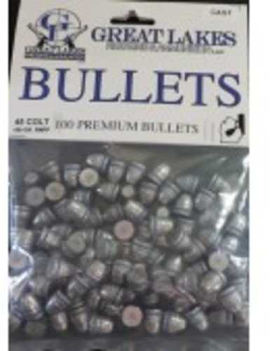 Great LAKES Bullets .45LC .452 180Gr. Lead-RNFP 100CT