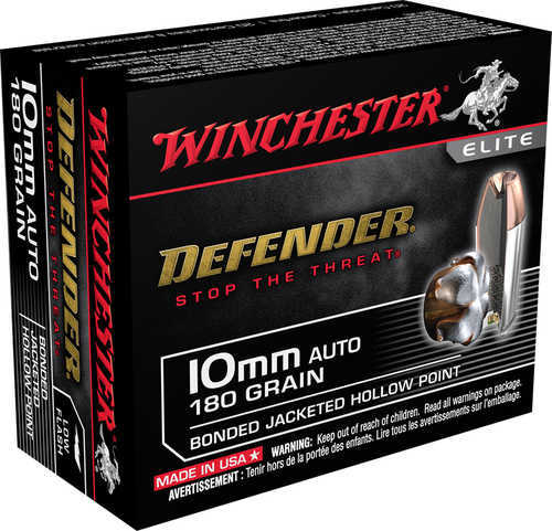 10mm 180 Grain Hollow Point 20 Rounds Winchester Ammunition