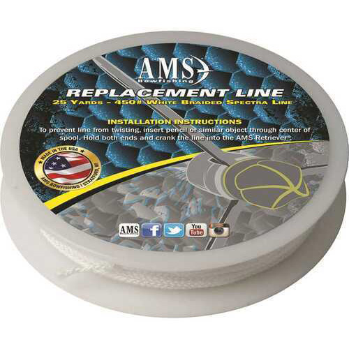 AMS Spectra Line White 25 Yds. Model: L27-25