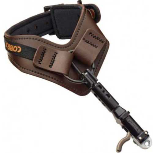 Cobra Archery Release Premier Dual Jaw Triple Joint Brown