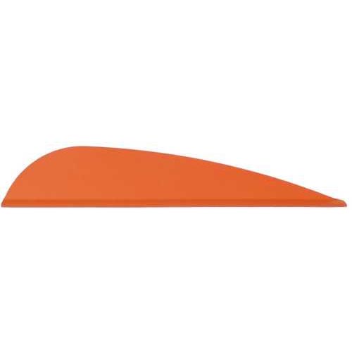 AAE Elite Plastifletch Vanes Fire Orange 2.875 in. 100 pk. Model: EPA26FO100