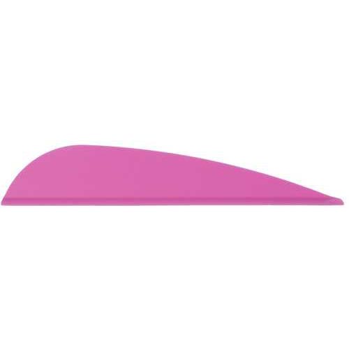 AAE Elite Plastifletch Vanes Hot Pink 2.875 in. 100 pk. Model: