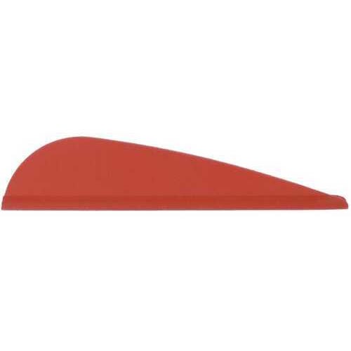 AAE Elite Plastifletch Vanes Red 1.75 in. 100 pk. Model: EPA16RD100