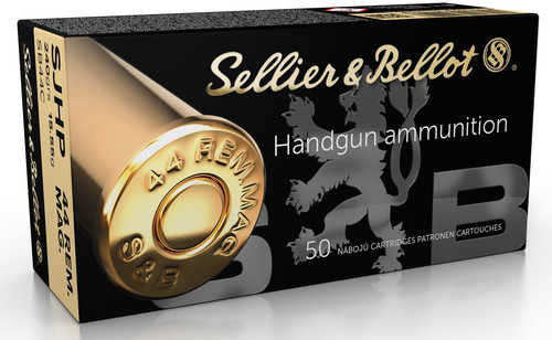 44 Rem Mag 240 Grain Semi-Jacketed Hollow Point 50 Rounds Sellier & Bellot Ammunition Magnum