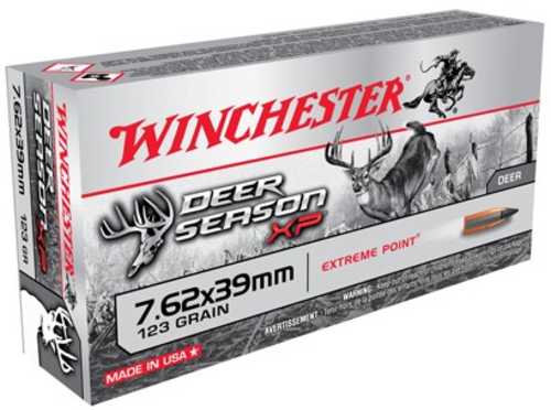 7.62X39mm 123 Grain Soft Point 20 Rounds Winchester Ammunition