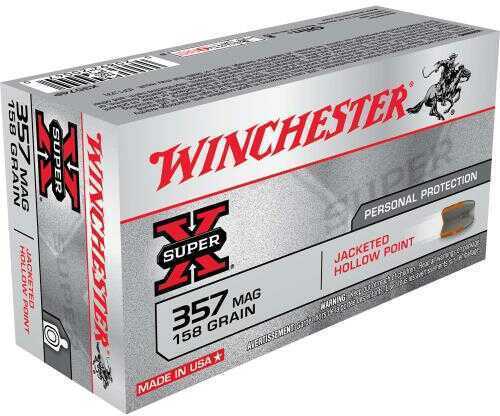 357 Mag 158 Grain Hollow Point 50 Rounds Winchester Ammunition 357 Magnum