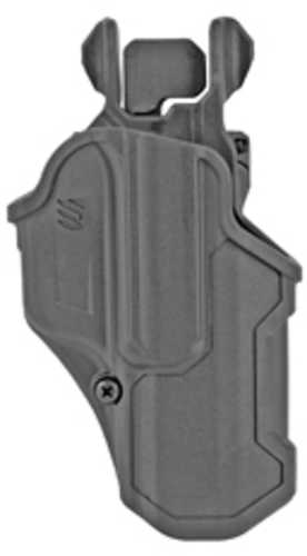 Blackhawk 410768BKR T-Series L2C Matte Polymer OWB for Glock 4343X/Kahr Pm 940 Right Hand