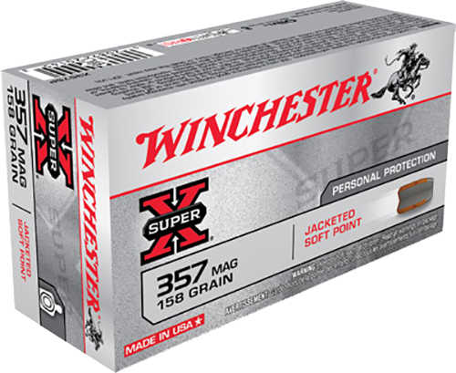 357 Mag 158 Grain Soft Point 50 Rounds Winchester Ammunition 357 Magnum