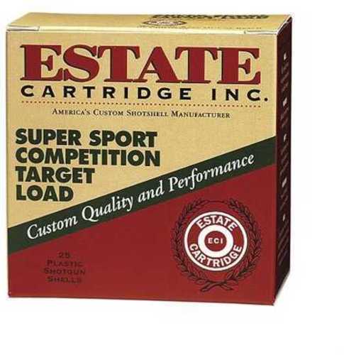 12 Gauge 2-3/4" Lead #8  1 oz 25 Rounds Estate Shotgun Ammunition