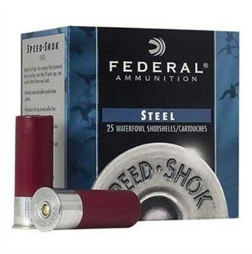 10 Gauge 3-1/2" Steel T  1-1/2 oz 25 Rounds Federal Shotgun Ammunition