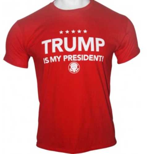 Gi Men's T-shirt Trump Is My President X-large Red