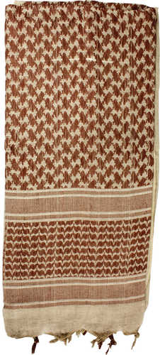 Red Rock Shemagh Head Wrap Tan/brown