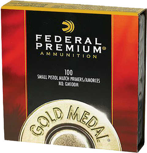 Federal Gold Medal Small Pistol Match Primer #GM100M (1000 Count)