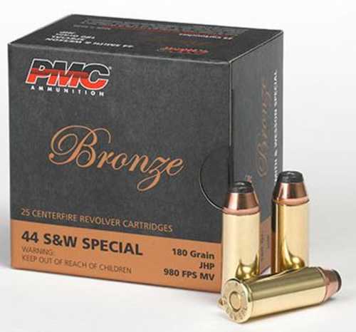 44 Special 180 Grain Hollow Point 25 Rounds PMC Ammunition