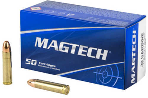 30 Carbine 110 Grain Full Metal Jacket 50 Rounds MAGTECH Ammunition