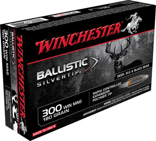 300 Win Mag 180 Grain Ballistic Tip 20 Rounds Winchester Ammunition Magnum