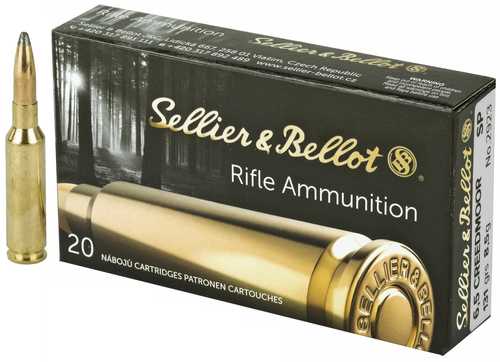 Sellier & Bellot Ammo 6.5Creedmoor 131Gr SP 20Rd/Bx