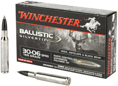 30-06 Springfield 168 Grain Ballistic Tip 20 Rounds Winchester Ammunition