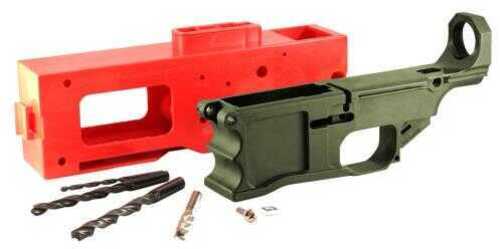 Polymer80 80 Percent Lower Receiver 308 Warrhogg AR-10 Platform Win / 7.62 NATO OD Green P80308KITODG