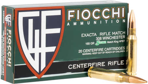 FIOCCHI 308WIN 168GR HPBT MK 20/BX