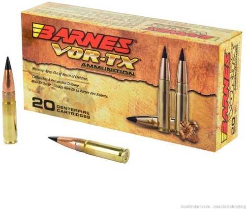 300 AAC Blackout 110 Grain Ballistic Tip 20 Rounds Barnes Ammunition