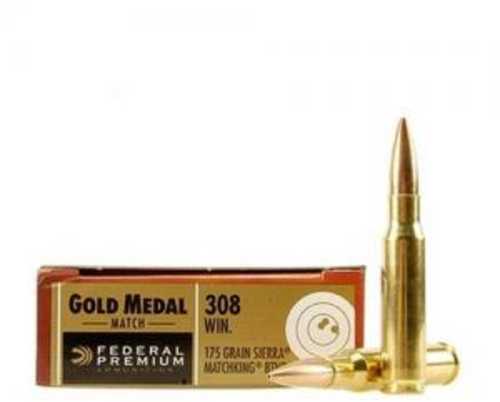 308 Win 175 Grain Hollow Point 20 Rounds Federal Ammunition 308 Winchester