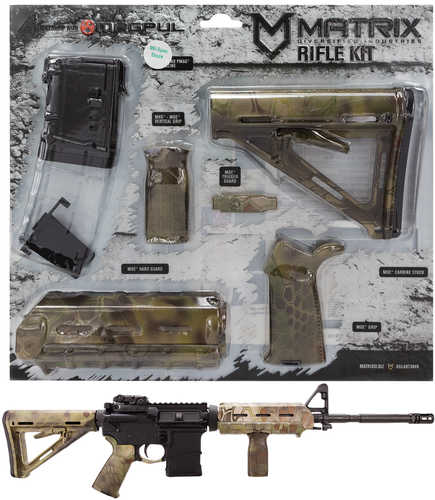 Matrix Diversified Mil-Spec Magpul Carbine Accessory Kit AR-15 Kryptek Mandrake Ambidextrous