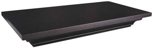 Lockdown In Plain Sight Shelf Stained 24"WX11.75"HX3.25"D