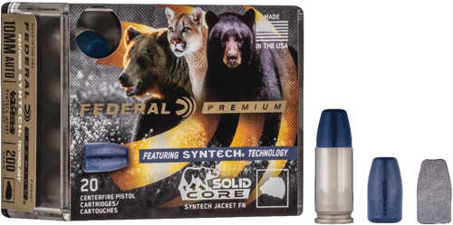 9mm Luger 147 Grain Syntech 20 Rounds Federal Ammunition