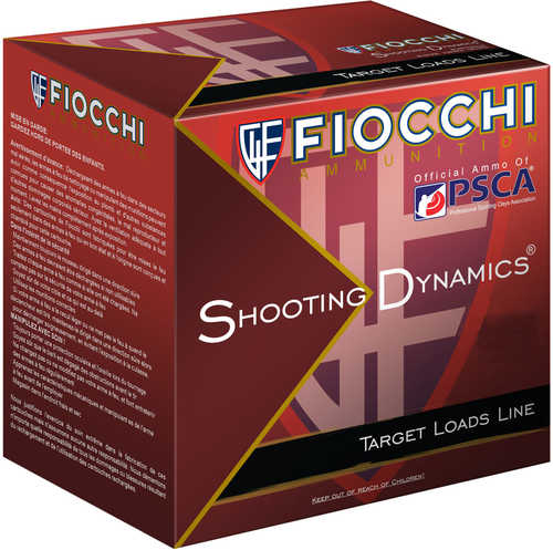 12 Gauge 2-3/4" Lead 7-1/2  1-1/8 oz 25 Rounds Fiocchi Shotgun Ammunition