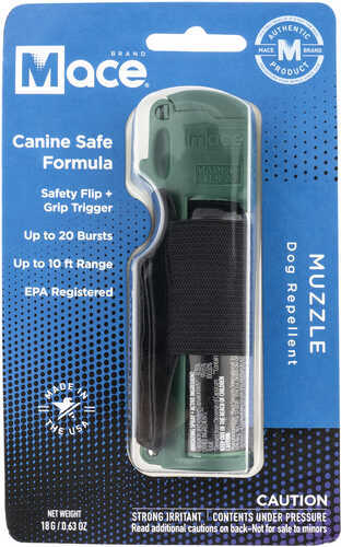 Mace Pepper Spray Muzzle Canine Deterrent 14G