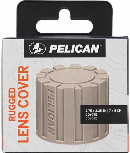Pelican Rugged Camera Lens Cover in Coyote Tan