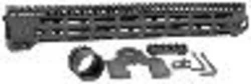 Midwest Industries Mig4M15 Tactical G4M Handguard AR-15 Black Hardcoat Anodized 15 6061-T6 Aluminum M-LOK